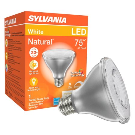 Sylvania Natural PAR30 E26 (Medium) LED Bulb White 75 W 40916